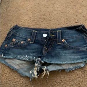True religion shorts